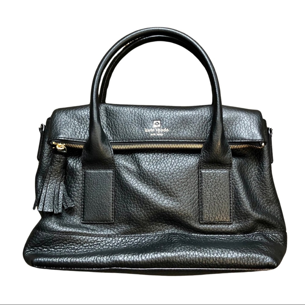 NWOT Kate Spade Cobble Hill Fold Over Tassel Tote